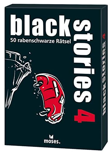 Alle Details zum Brettspiel Black Stories 4 und ähnlichen Spielen