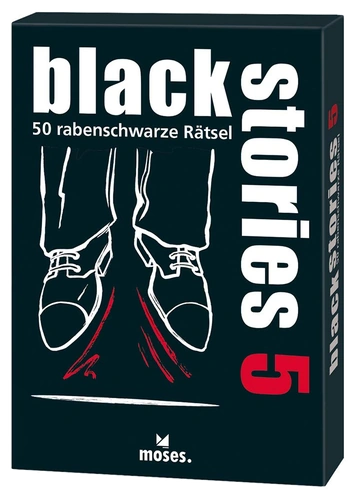 Alle Details zum Brettspiel Black Stories 5 und ähnlichen Spielen