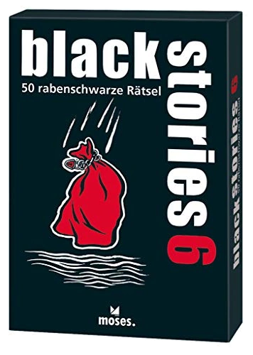 Alle Details zum Brettspiel Black Stories 6 und ähnlichen Spielen