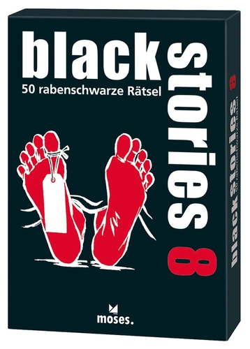 Alle Details zum Brettspiel Black Stories 8 und ähnlichen Spielen