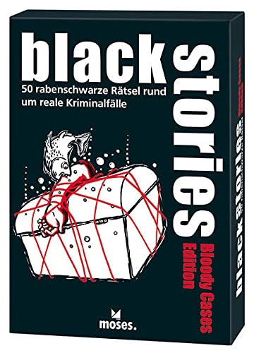 Alle Details zum Brettspiel Black Stories: Bloody Cases Edition und ähnlichen Spielen
