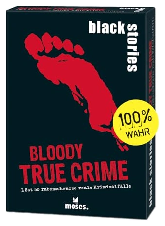 Alle Details zum Brettspiel Black Stories: Bloody True Crime und ähnlichen Spielen