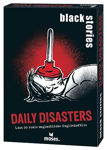 Alle Details zum Brettspiel Black Stories: Daily Disasters Edition und ähnlichen Spielen