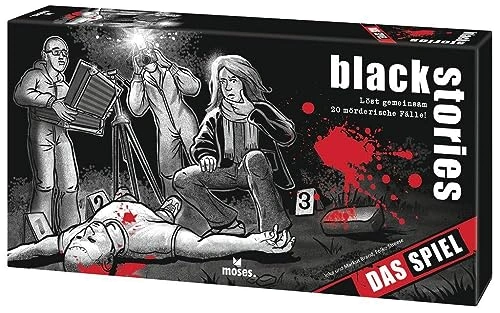Alle Details zum Brettspiel Black Stories: Das Spiel (2022er Version) und ähnlichen Spielen