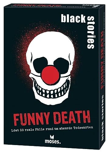 Alle Details zum Brettspiel Black Stories: Funny Death Edition und ähnlichen Spielen