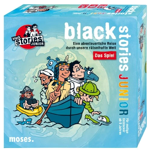 Alle Details zum Brettspiel Black Stories Junior: Das Spiel und ähnlichen Spielen