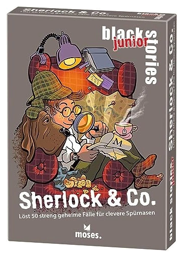 Alle Details zum Brettspiel Black Stories Junior: Detective Stories und ähnlichen Spielen