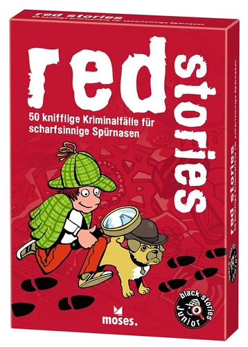 Alle Details zum Brettspiel Black Stories Junior: Red Stories und ähnlichen Spielen
