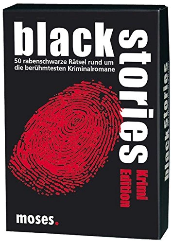 Alle Details zum Brettspiel Black Stories Krimi Edition und ähnlichen Spielen