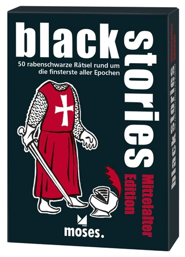 Alle Details zum Brettspiel Black Stories: Mittelalter Edition und ähnlichen Spielen