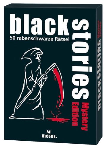 Alle Details zum Brettspiel Black Stories: Mystery Edition und ähnlichen Spielen