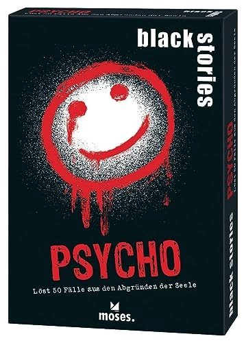 Alle Details zum Brettspiel Black Stories: Psycho und ähnlichen Spielen