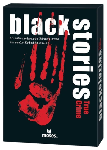 Alle Details zum Brettspiel Black Stories: True Crime und ähnlichen Spielen