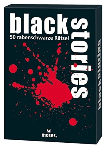 Alle Details zum Brettspiel Black Stories und ähnlichen Spielen