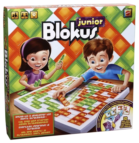 Alle Details zum Brettspiel Blokus Junior und ähnlichen Spielen
