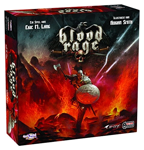 Alle Details zum Brettspiel Blood Rage und ähnlichen Spielen