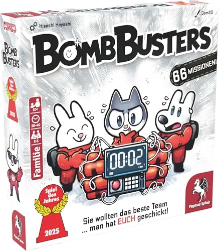 Alle Details zum Brettspiel Bomb Busters und ähnlichen Spielen