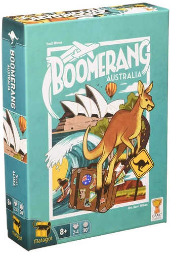 Alle Details zum Brettspiel Boomerang: Australia und ähnlichen Spielen