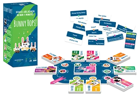 Alle Details zum Brettspiel Bunny Hops und ähnlichen Spielen