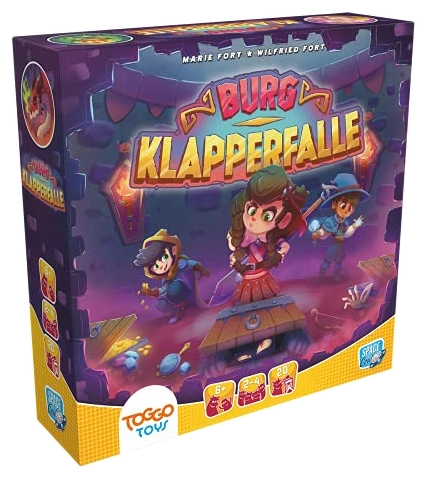 Alle Details zum Brettspiel Burg Klapperfalle und ähnlichen Spielen