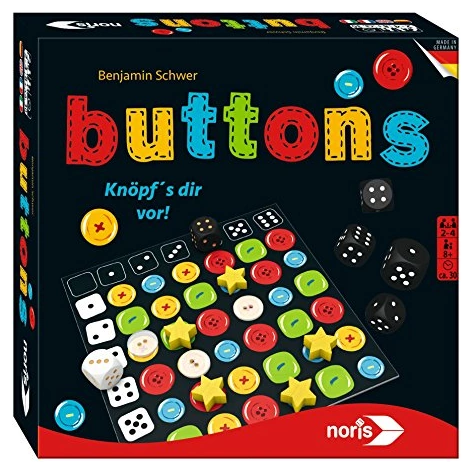 Alle Details zum Brettspiel Buttons - Knöpf's dir vor! und ähnlichen Spielen