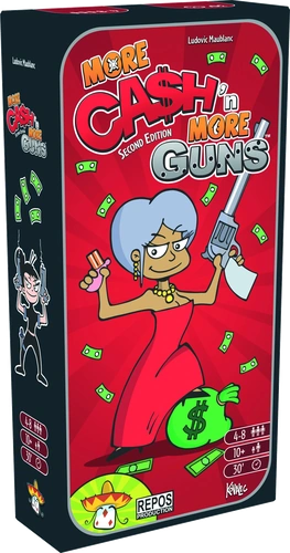 Alle Details zum Brettspiel Ca$h 'n Guns (2. Edition) – More Ca$h 'n More Guns (Erweiterung) und ähnlichen Spielen