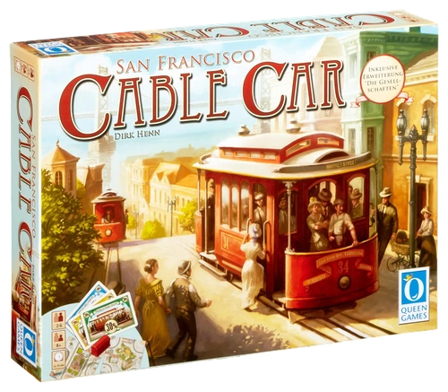 Alle Details zum Brettspiel Cable Car und ähnlichen Spielen