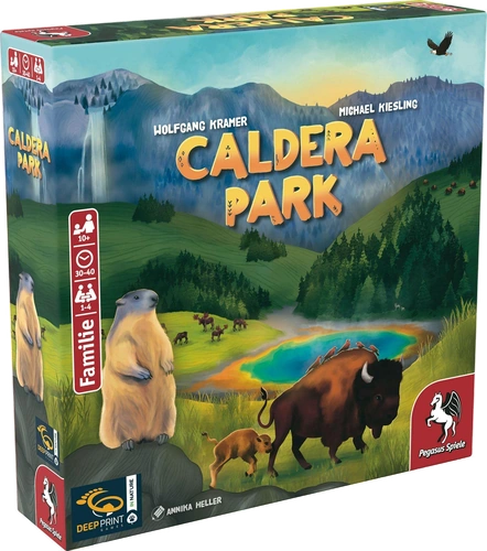 Alle Details zum Brettspiel Caldera Park und ähnlichen Spielen