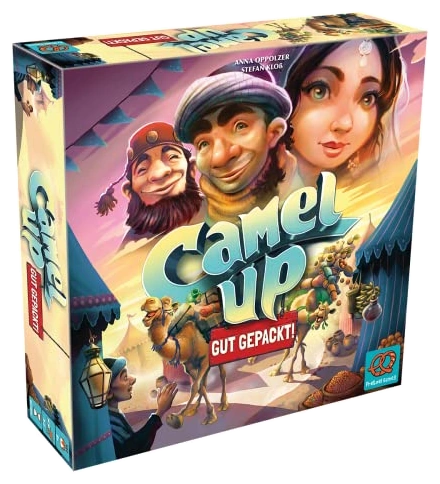 Alle Details zum Brettspiel Camel Up: Gut gepackt! und ähnlichen Spielen