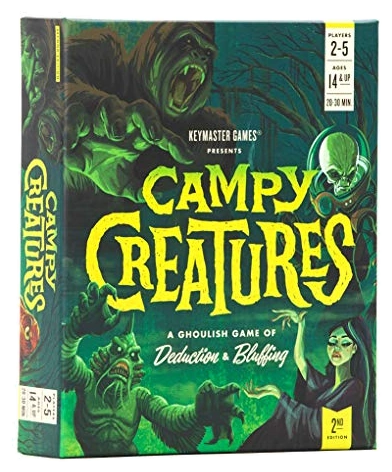 Alle Details zum Brettspiel Campy Creatures und ähnlichen Spielen