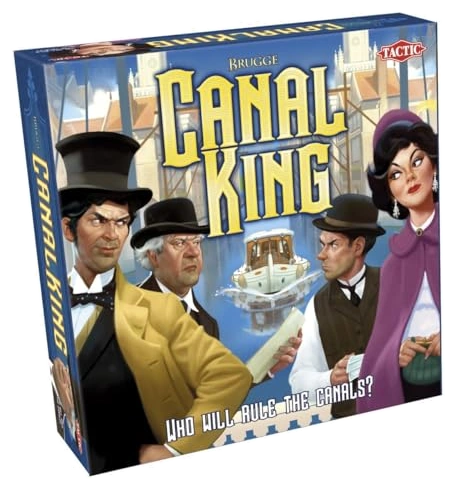 Alle Details zum Brettspiel Canal King Brugge - Who wikll rule the Canals? und ähnlichen Spielen