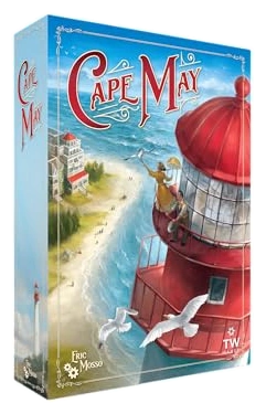 Alle Details zum Brettspiel Cape May und ähnlichen Spielen