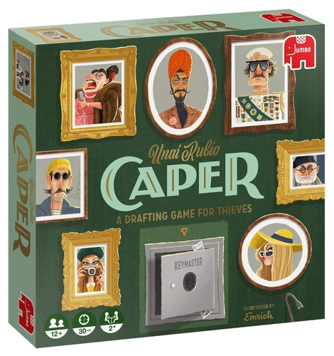 Alle Details zum Brettspiel Caper und ähnlichen Spielen