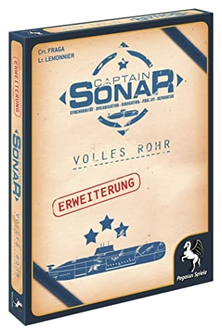 Alle Details zum Brettspiel Captain Sonar: Volles Rohr (1. Erweiterung) und ähnlichen Spielen