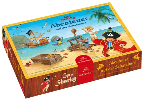 Alle Details zum Brettspiel Capt'n Sharky: Abenteuer auf der Schatzinsel und ähnlichen Spielen