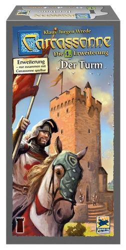Alle Details zum Brettspiel Carcassonne: Der Turm (4. Erweiterung) und ähnlichen Spielen