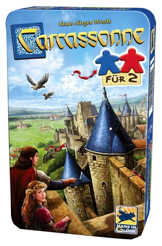 Alle Details zum Brettspiel Carcassonne für 2 und ähnlichen Spielen
