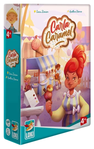 Alle Details zum Brettspiel Carla Caramel und ähnlichen Spielen