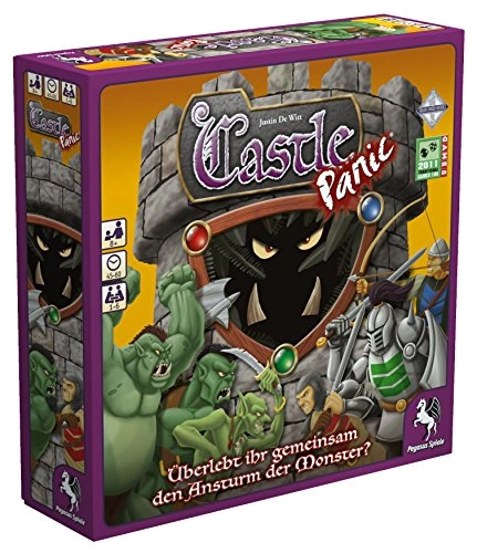 Alle Details zum Brettspiel Castle Panic und ähnlichen Spielen