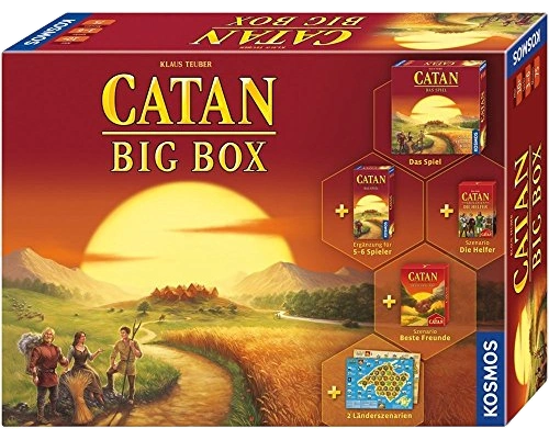 Alle Details zum Brettspiel Catan: Big Box (2016) und ähnlichen Spielen