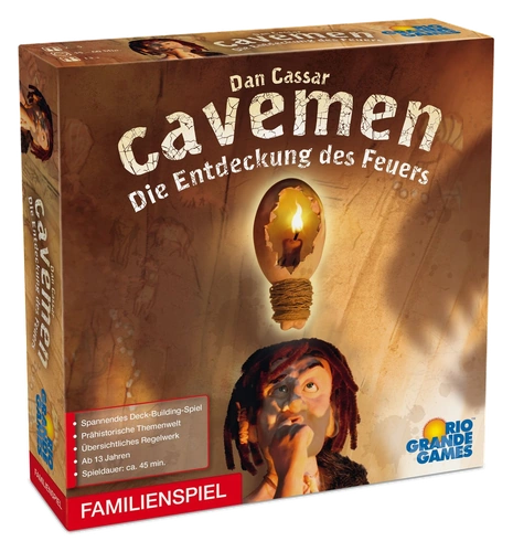 Alle Details zum Brettspiel Cavemen: Die Entdeckung des Feuers und ähnlichen Spielen