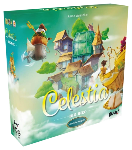 Alle Details zum Brettspiel Celestia: Big Box und ähnlichen Spielen