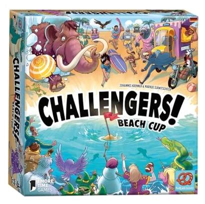 Alle Details zum Brettspiel Challengers! Beach Cup und ähnlichen Spielen