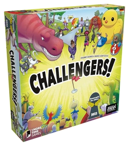 Alle Details zum Brettspiel Challengers! und ähnlichen Spielen