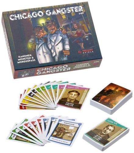 Alle Details zum Brettspiel Chicago Gangster und ähnlichen Spielen