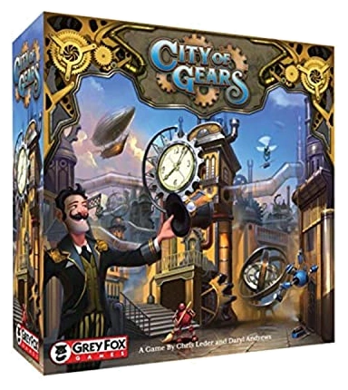 Alle Details zum Brettspiel City of Gears und ähnlichen Spielen