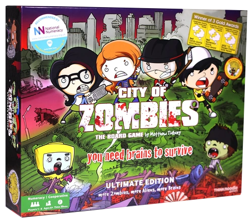 Alle Details zum Brettspiel City of Zombies und ähnlichen Spielen