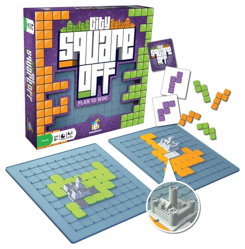 Alle Details zum Brettspiel City Square Off und ähnlichen Spielen