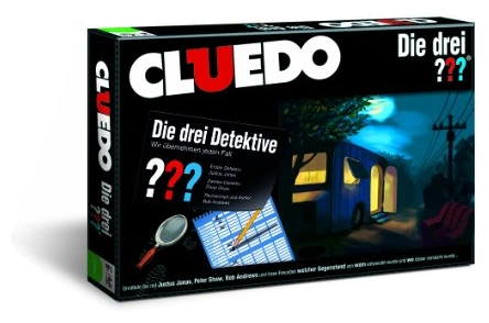 Alle Details zum Brettspiel Cluedo: Die drei Fragezeichen ??? und ähnlichen Spielen