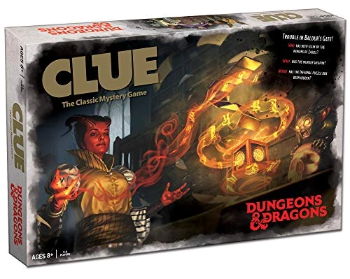 Alle Details zum Brettspiel Cluedo: Dungeons & Dragons (2019er Version) und ähnlichen Spielen